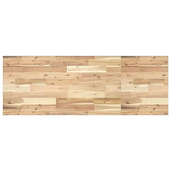 vidaXL Waschtischplatte Unbehandelt 140x50x2 cm Massivholz Akazie 3279665 günstig online kaufen