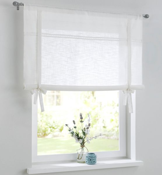 Kutti Bindegardine »Vicky« Stangendurchzug 1 Stk. tlg. Bindegardine Baumwol günstig online kaufen
