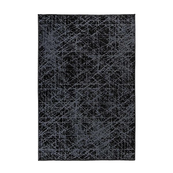 MeGusta Flachflor Teppich UsedLook Modern Grau Polyester 120x170 cm Eva günstig online kaufen