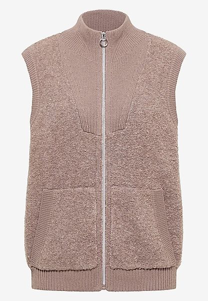 CECIL Strickweste Softe Bouclé Strickweste (1-tlg) günstig online kaufen