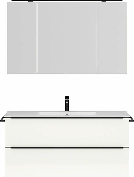 nobilia Badmöbel-Set "Levere" vormontiert, mit Soft-Close, 2 Stk. tlg. günstig online kaufen