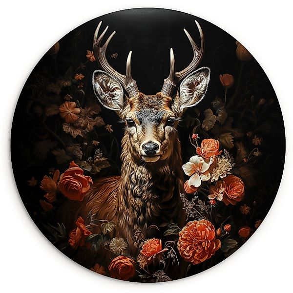 MuchoWow Gemälde Hirsch - Tier - günstig online kaufen