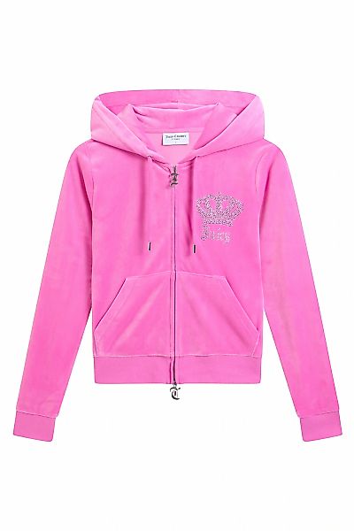Juicy Couture Kapuzennickijacke "GOTHIC CROWN HOODIE. Damen" mit Kapuze Tra günstig online kaufen