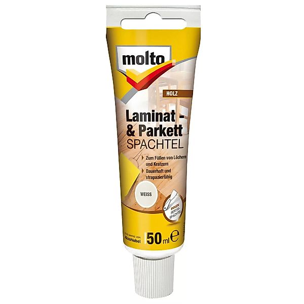 Molto Laminat- & Parkettspachtel Weiß 50 ml günstig online kaufen
