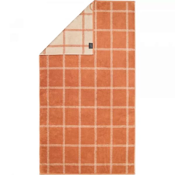 Cawö Handtücher Luxury Home Two-Tone Grafik 604 - Farbe: kupfer - 32 - Dusc günstig online kaufen