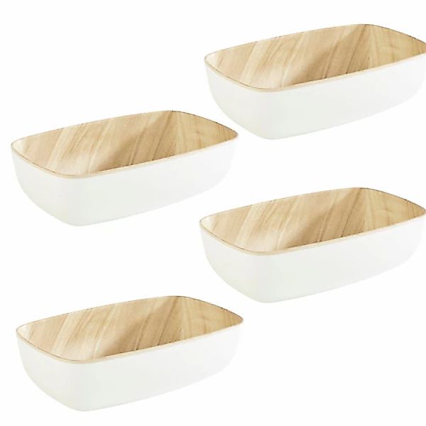 APS Dessertschale »Frida« 4 Stk. aus Melamin 17,6 x 10,8 cm günstig online kaufen