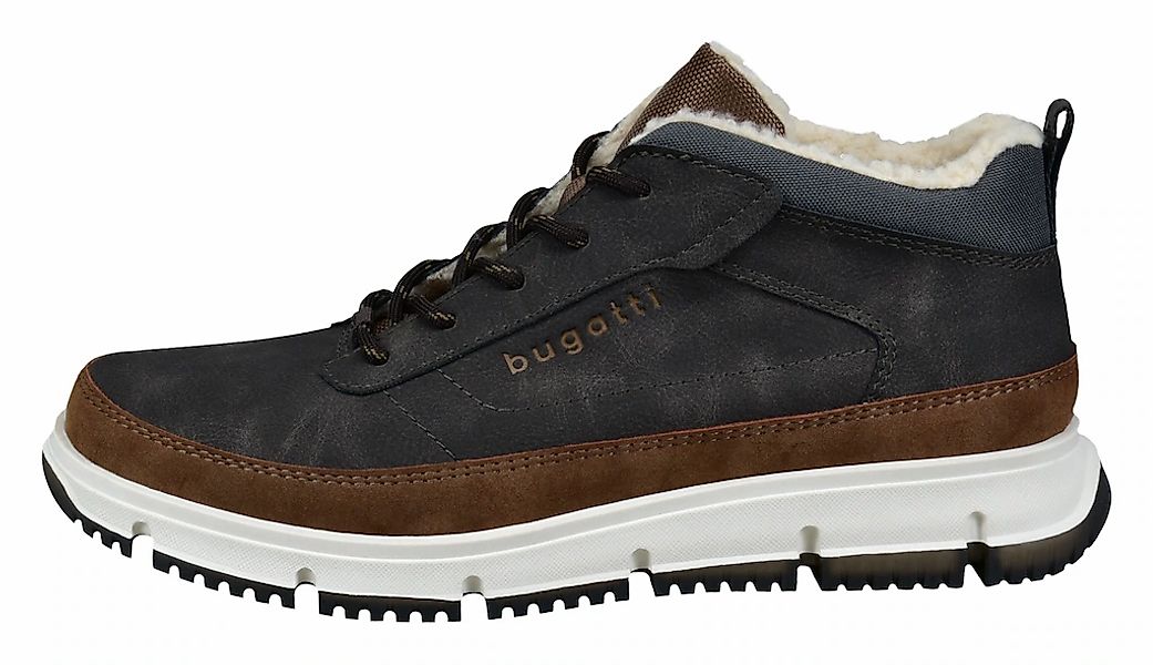 bugatti Sneaker, High Top Sneaker, Schnürboots mit modischer Profilsohle, W günstig online kaufen