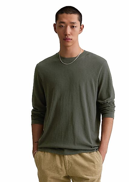 Marc OPolo DENIM Langarmshirt "in schwerer Slub-Jersey-Qualität" günstig online kaufen