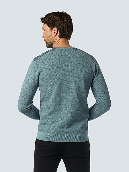NO EXCESS Rundhalspullover mit Melange Optik günstig online kaufen
