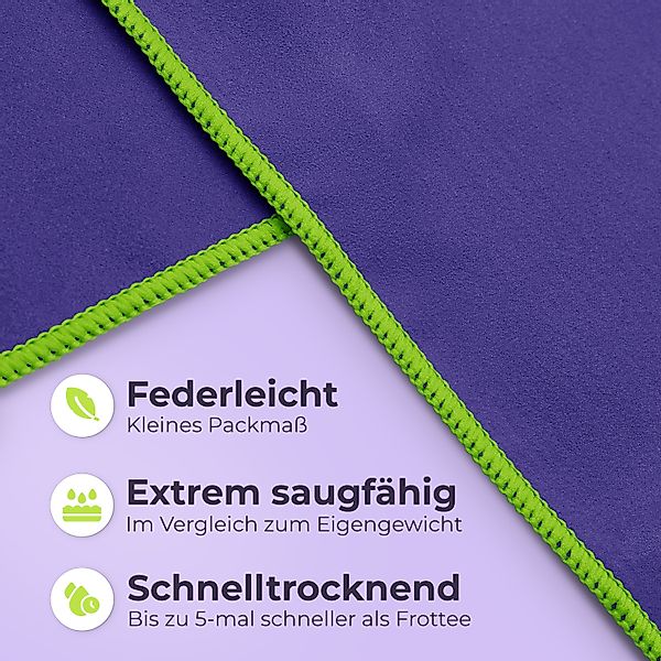 NirvanaShape Reisehandtuch Mikrofaser Handtuch, Badehandtuch, Reisehandtuch günstig online kaufen