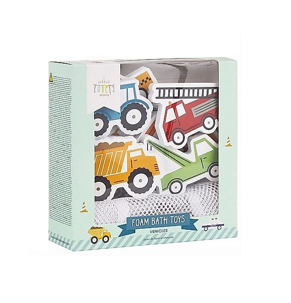 A Little Lovely Company Badespielzeug Schaumstoff Badetiere mit Badenetz zu günstig online kaufen