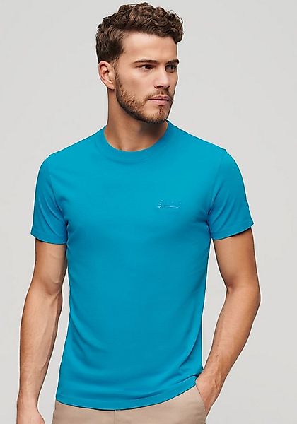 Superdry Rundhalsshirt ESSENTIAL LOGO EMB NEON TEE günstig online kaufen