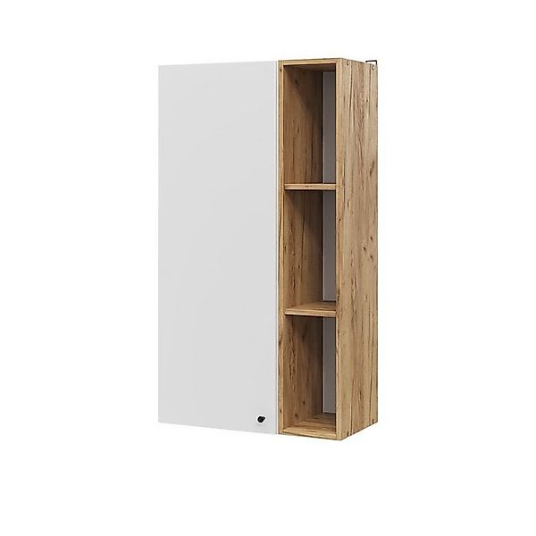 Vicco Bücherregal Anteo, Weiß/Eiche, 60 x 110 cm günstig online kaufen