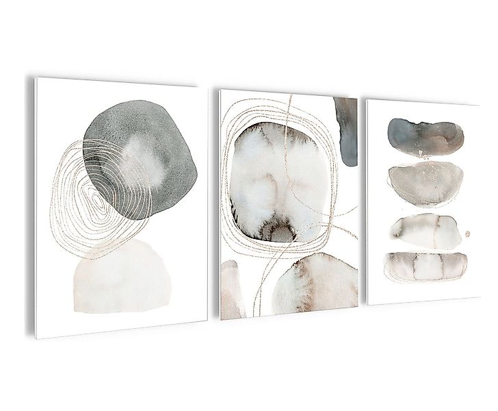 artissimo Mehrteilige Bilder Bilderset 3er-Set, Wandbilder-Set, Bilderwand, günstig online kaufen