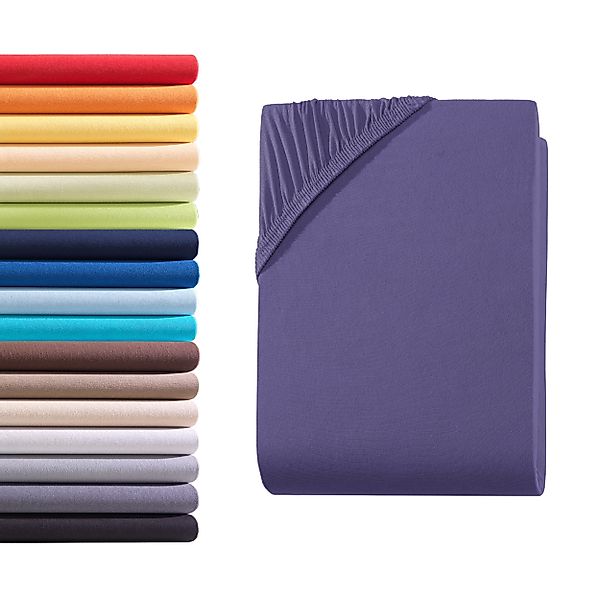Hometex Premium Textiles Spannbettlaken Jersey Spannbettlaken günstig online kaufen