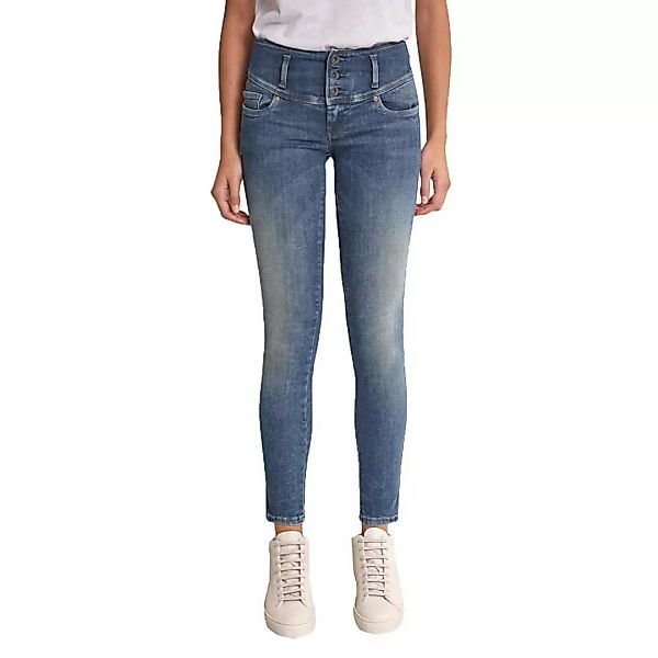 Salsa Jeans Mystery Push Up Skinny Greencast Jeans 27 Blue günstig online kaufen