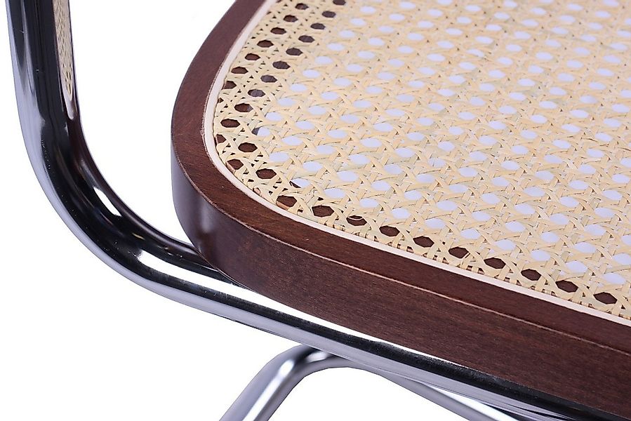 pemora Freischwinger Schwingstuhl Stapelstuhl 2-er Set JENA Wiener Geflecht günstig online kaufen