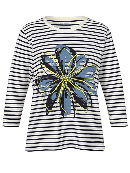 VIA APPIA T-Shirt T-Shirt Rundhals 3/4 günstig online kaufen