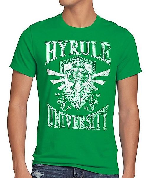 style3 T-Shirt Hyrule University link zelda wii past ocarina zelda time swi günstig online kaufen