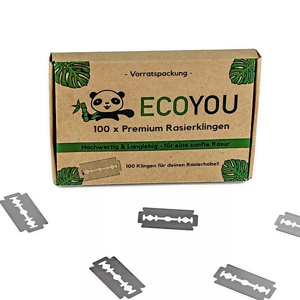 Ecoyou® Rasierklingen 100er Set | Ersatzklingen Klingen Für Rasierhobel günstig online kaufen