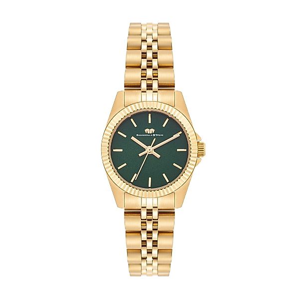 Rhodenwald & Söhne Quarzuhr Cassina gelbgold, günstig online kaufen