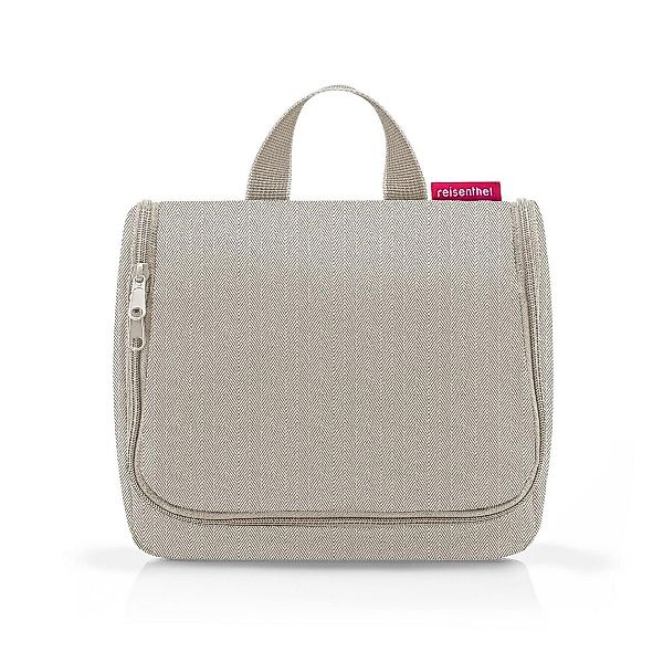 REISENTHEL® Kulturbeutel toiletbag herringbone sand, toiletbag günstig online kaufen