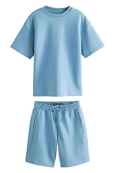 Next T-Shirt & Shorts Schweres T-Shirt/Shorts günstig online kaufen