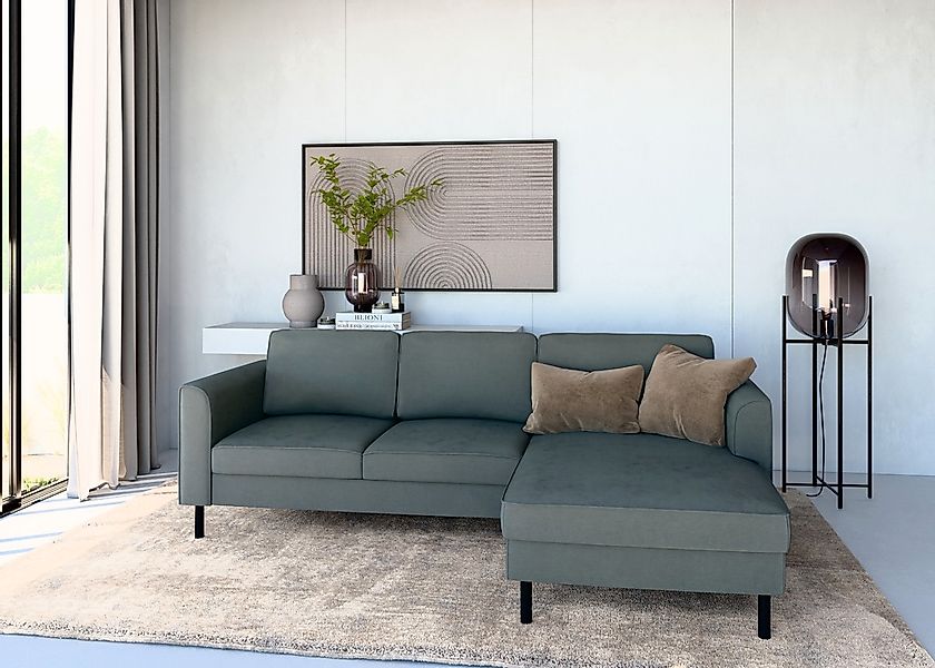 Home affaire Ecksofa "Booster Couch wahlweise mit Schlaffunktion und Bettka günstig online kaufen