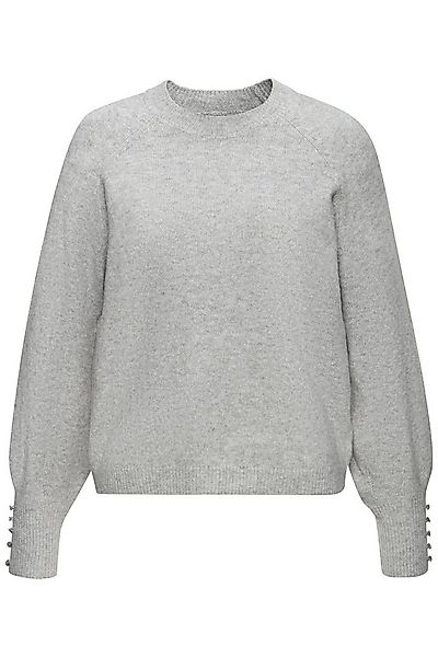 LASCANA Rundhalspullover mit Zierknöpfen, Winterpullover, kuscheliges Basic günstig online kaufen