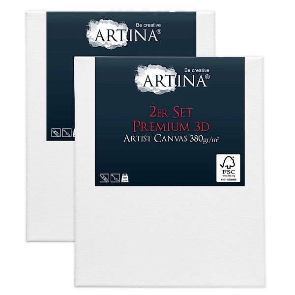 Artina Premium 3D Keilrahmen 30x40cm FSC 2tlg günstig online kaufen