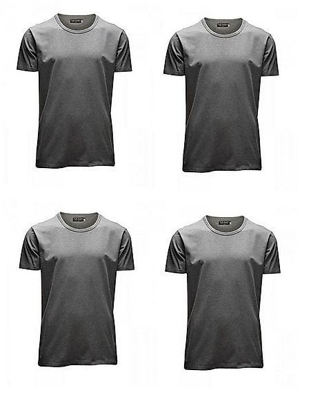 T-Shirt - 4er Pack Jack & Jones Herren T-Shirt günstig online kaufen
