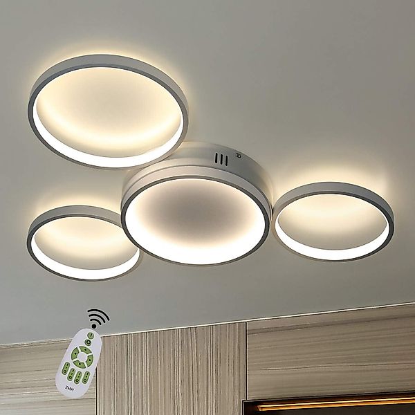 ZMH LED Deckenleuchte 3//4 Flammig Ring günstig online kaufen