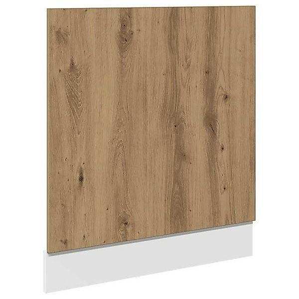 vidaXL Unterschrank Geschirrspülerblende Artisan-Eiche 60x1,5x67 cm Holzwer günstig online kaufen