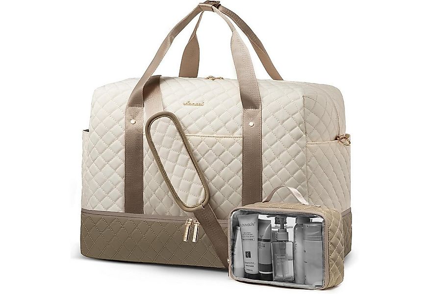 LuxusKollektion Reisetasche Reisetasche Damen Weekender Sporttasche Schuhfa günstig online kaufen