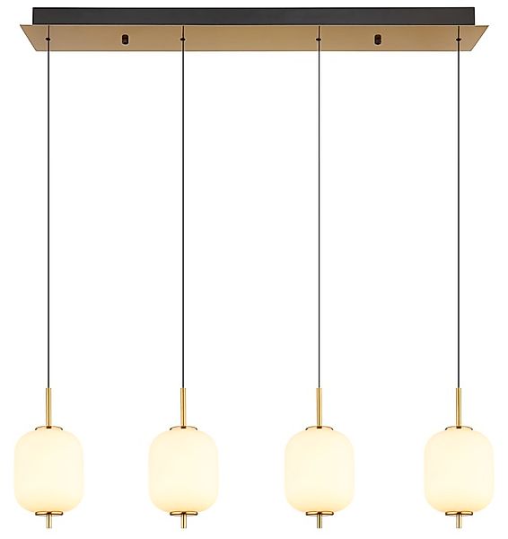 GLOBO LIGHTING LED Pendelleuchte »EWALD« LED-Modul 1 Stk. Warmweiß Hängelam günstig online kaufen