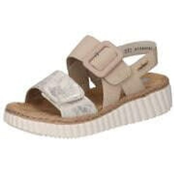 Rieker Keilsandale Damen beige günstig online kaufen