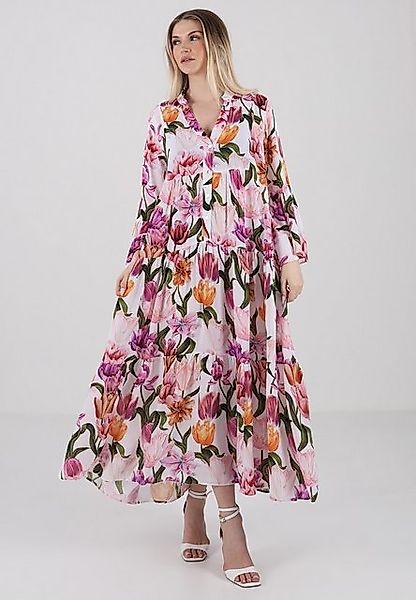 YC Fashion & Style Sommerkleid "Floral-Dream Maxikleid aus Viskose" Allover günstig online kaufen