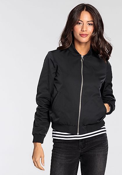 AJC Blouson modischer Look, mit Rippkragen, günstig online kaufen