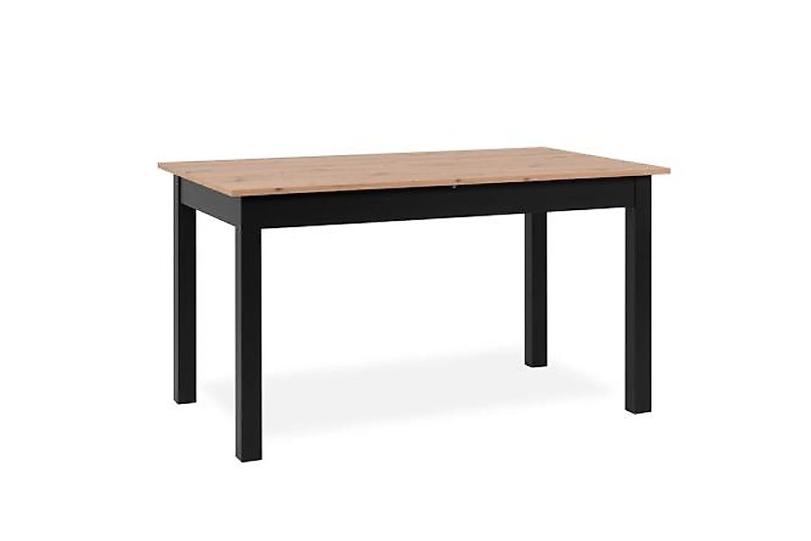 Esstisch ausziehbar ca. 140-180 cm Artisan / Schwarz günstig online kaufen