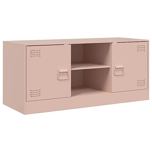 VidaXL TV-Schrank Rosa 99x39x44 cm Stahl  Modell 1 günstig online kaufen