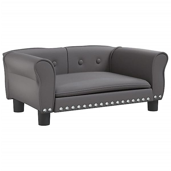 vidaXL Tierbett, Hundebett Grau 70x45x30 cm günstig online kaufen