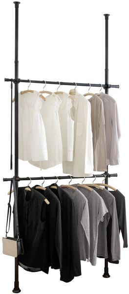 WENKO Teleskopregal Modell Herkules Basic, Kleiderstangen günstig online kaufen