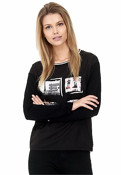 Decay Langarmshirt, im Printdesign günstig online kaufen