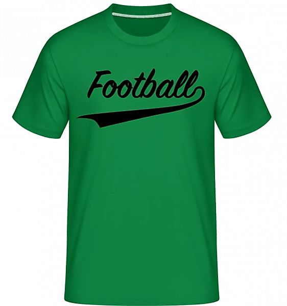 Football Schriftzug · Shirtinator Männer T-Shirt günstig online kaufen
