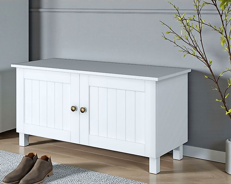 Home affaire Sitzbank "Juventus" 1 Stk. tlg. aus massiver Kiefer, Breite 97 günstig online kaufen