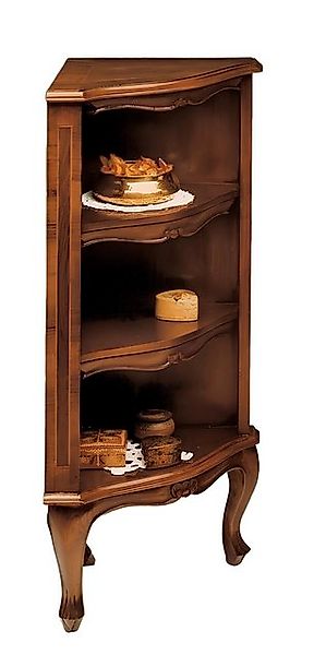 JVmoebel Eckschrank Regal Ecke Bücherregal Wand Ecke Regal Holz Schränke Ba günstig online kaufen