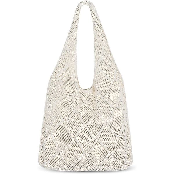 Coonoor Strandtasche Damen Häkeltasche,Umhängetasche Netz-Stricktasche,Schu günstig online kaufen