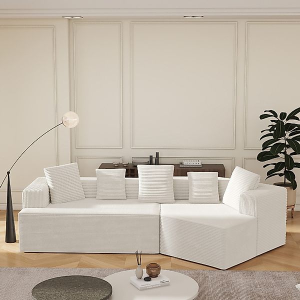OKWISH Sofa Ecksofa,Loungesofa mit Wolken Kombinationssofa, günstig online kaufen