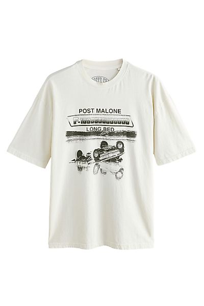 Next T-Shirt Regular Fit Band-T-Shirt mit günstig online kaufen