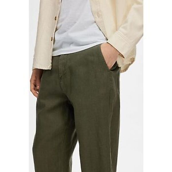 Selected  Hosen 16093546 SLH180 RELAXED CROPPED-FOREST NIGHT günstig online kaufen